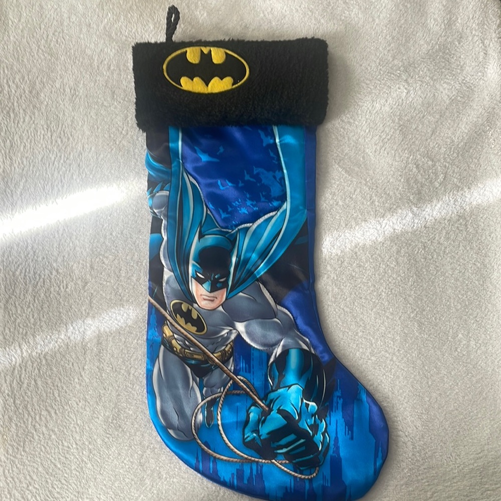 Batman Holiday Stocking